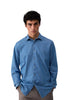 Liu Jo Camicia a Maniche Lunghe Milano Chambray QXX053 Sky blue