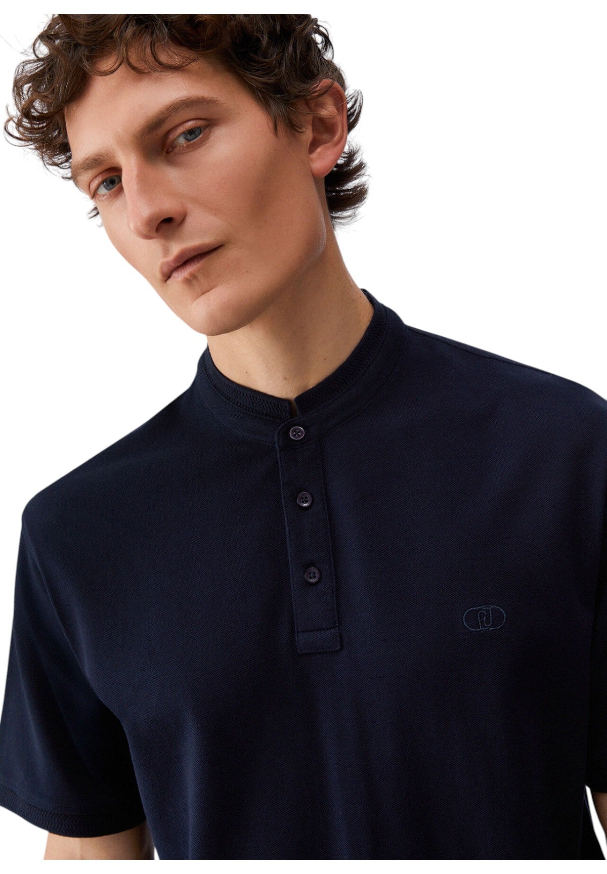 Polo Piqué Coreabordo QXX113 Dark Blue