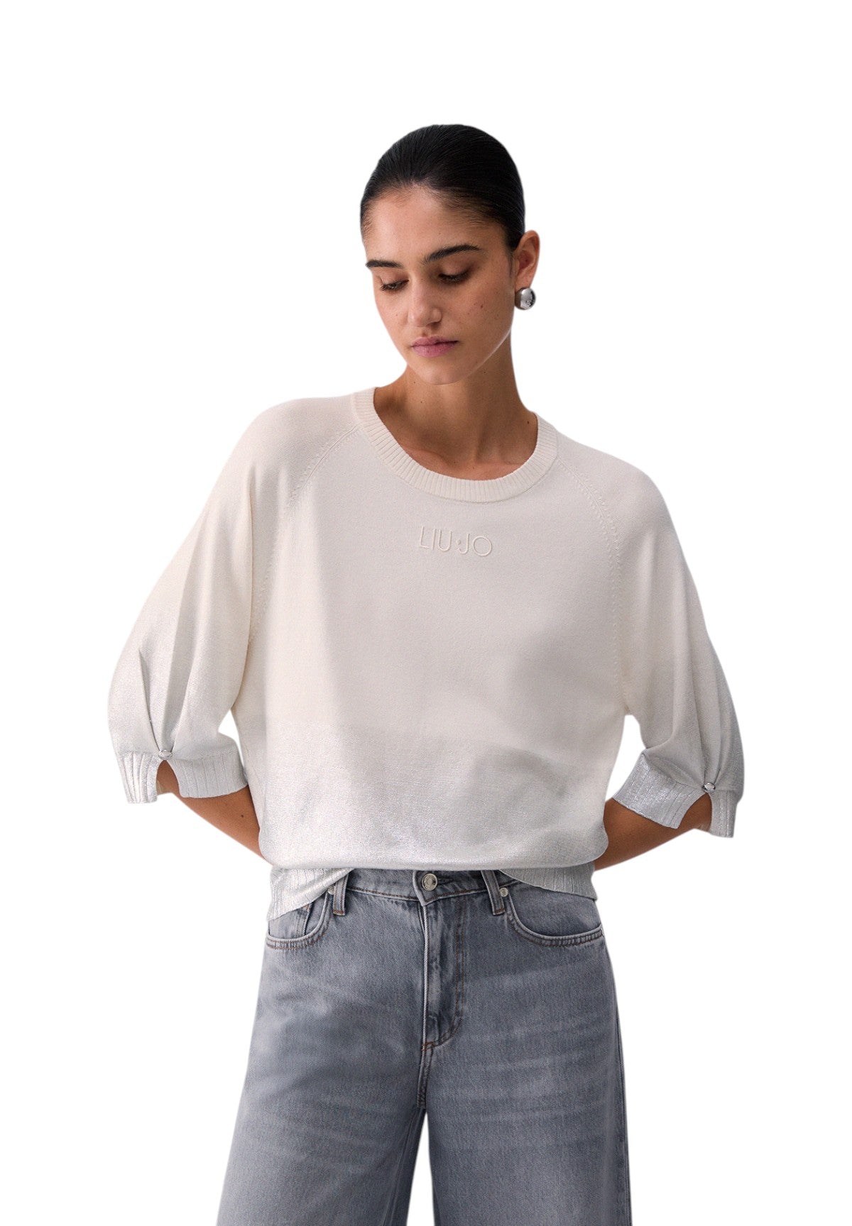 Maglia TA6006 Wh Milk, Silver