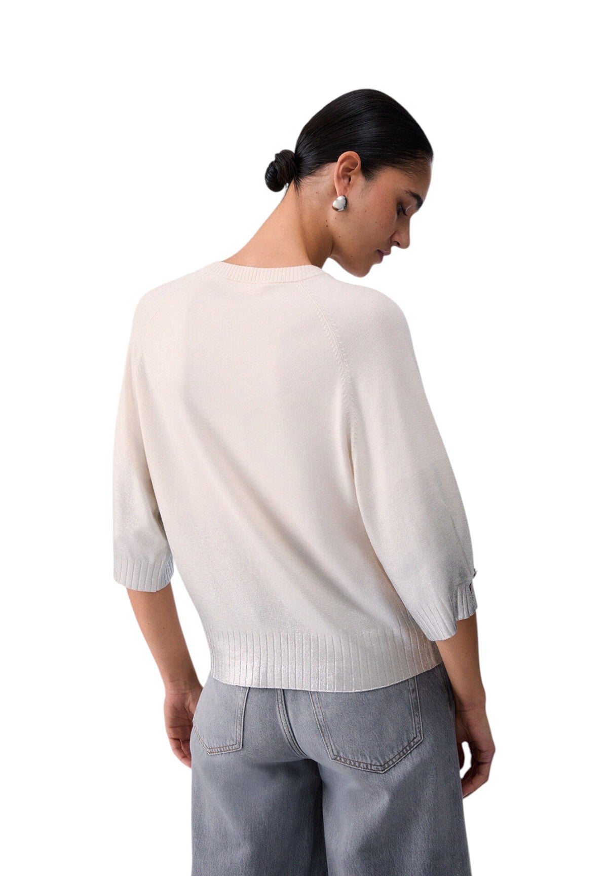 Maglia TA6006 Wh Milk, Silver