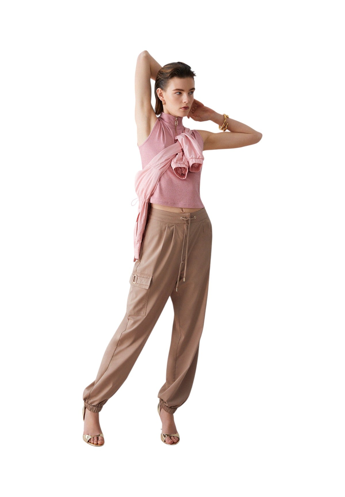 Pantaloni TA6154 Almond