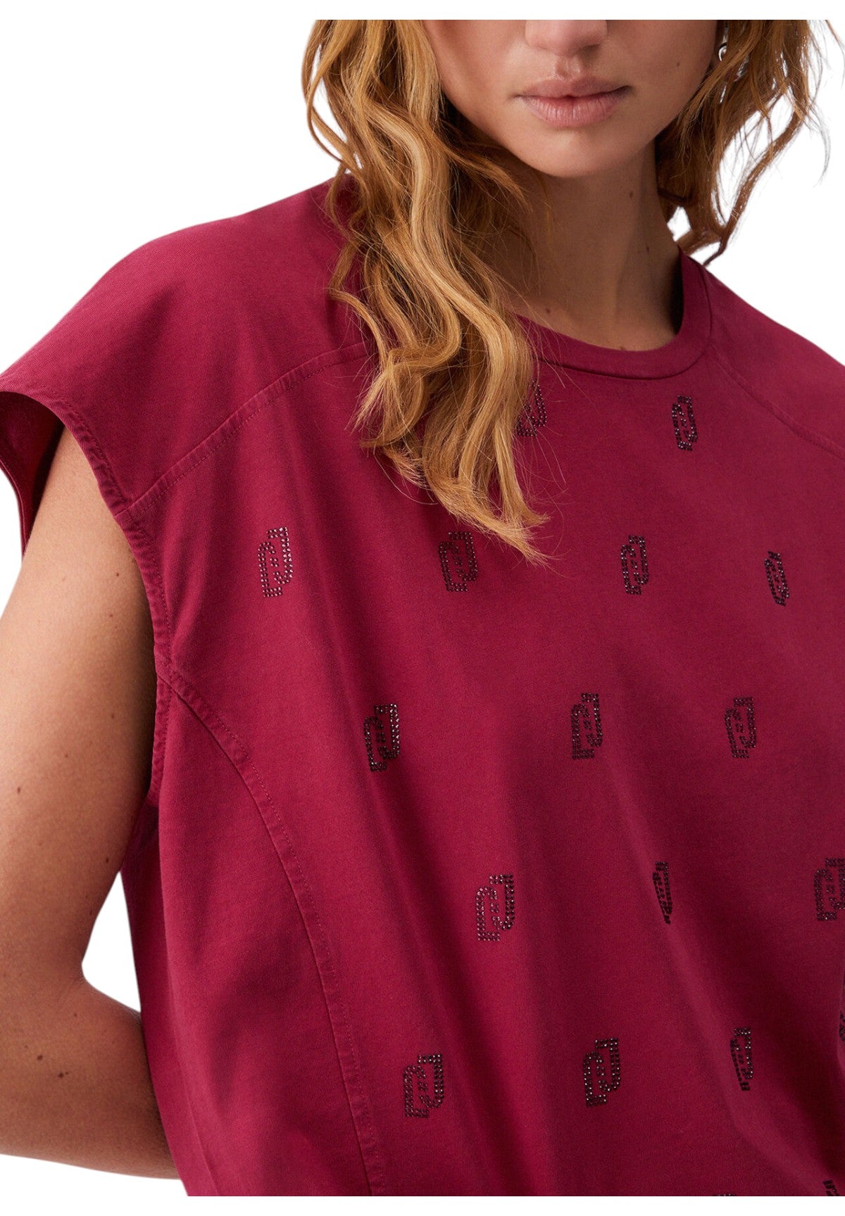 T-shirt a Maniche Corte TA6168 Scarlet, Lj