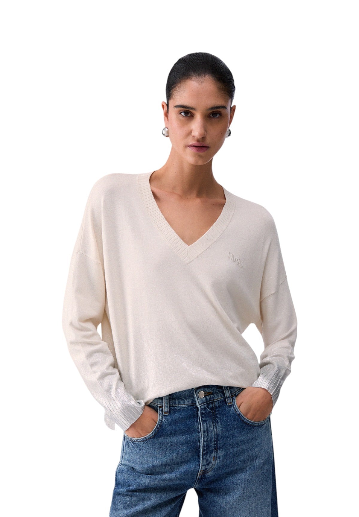 Maglia TA6183 Wh Milk, Silver