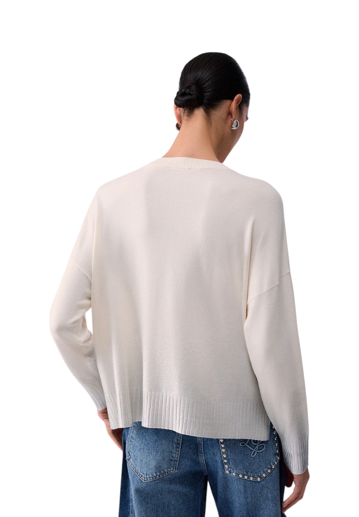 Maglia TA6183 Wh Milk, Silver