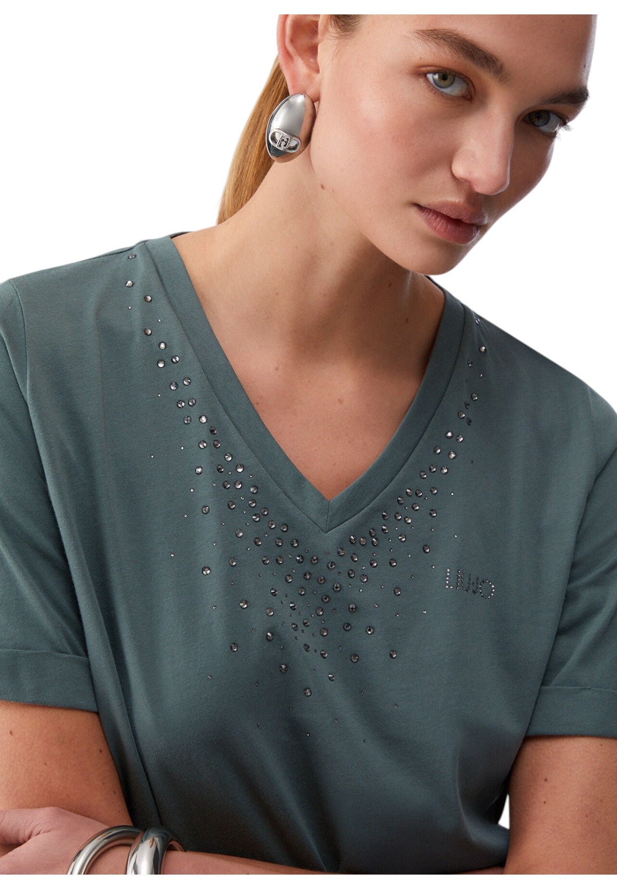 T-shirt a Maniche Corte TA6284 Military