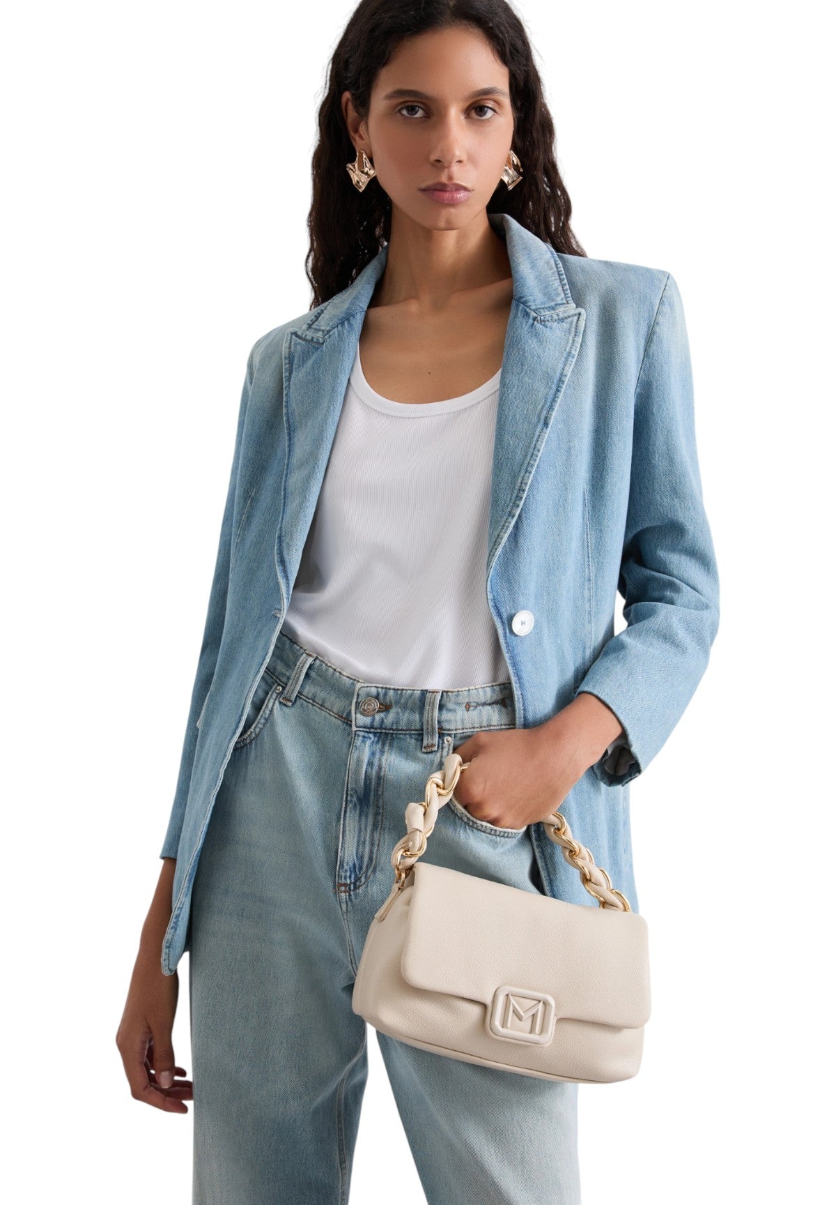 Borsa a Spalla 2613511016200 MLADORICO Ghiaccio