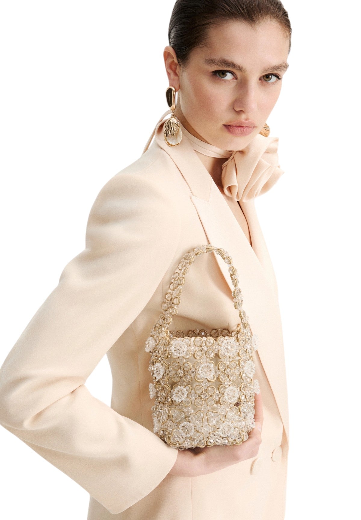 Borsa a Spalla 2613511217200 MLAPENSILE Bianco