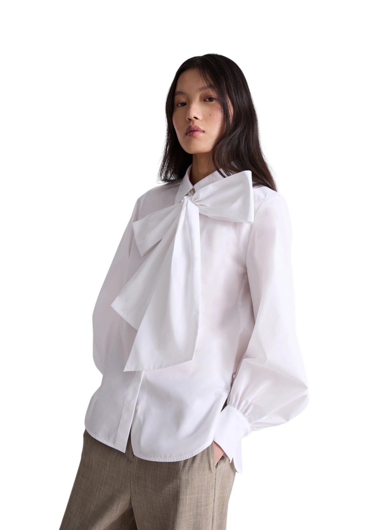 Camicia a Maniche Lunghe 2614111031200 MLIDRY Bianco Ottico