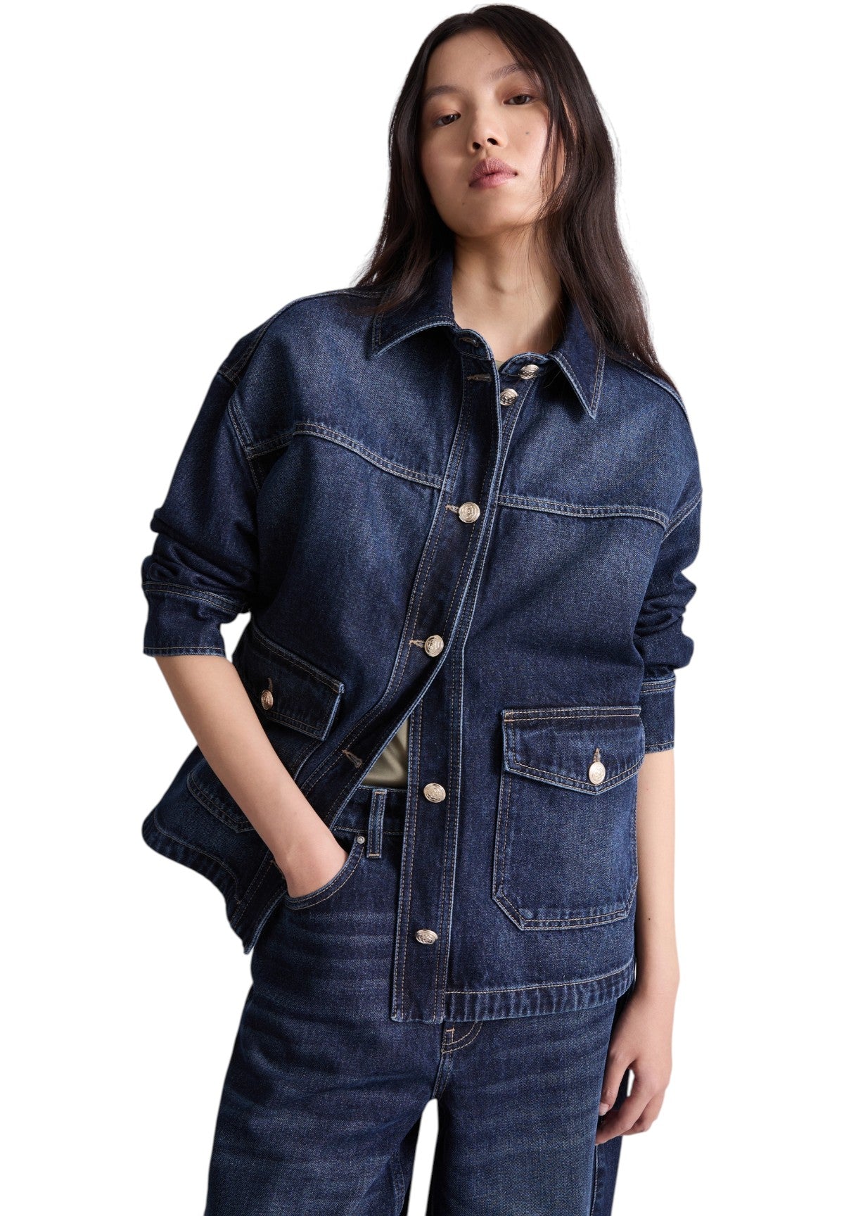 Blusa 2614191011200 MLIFAVILLA Blu