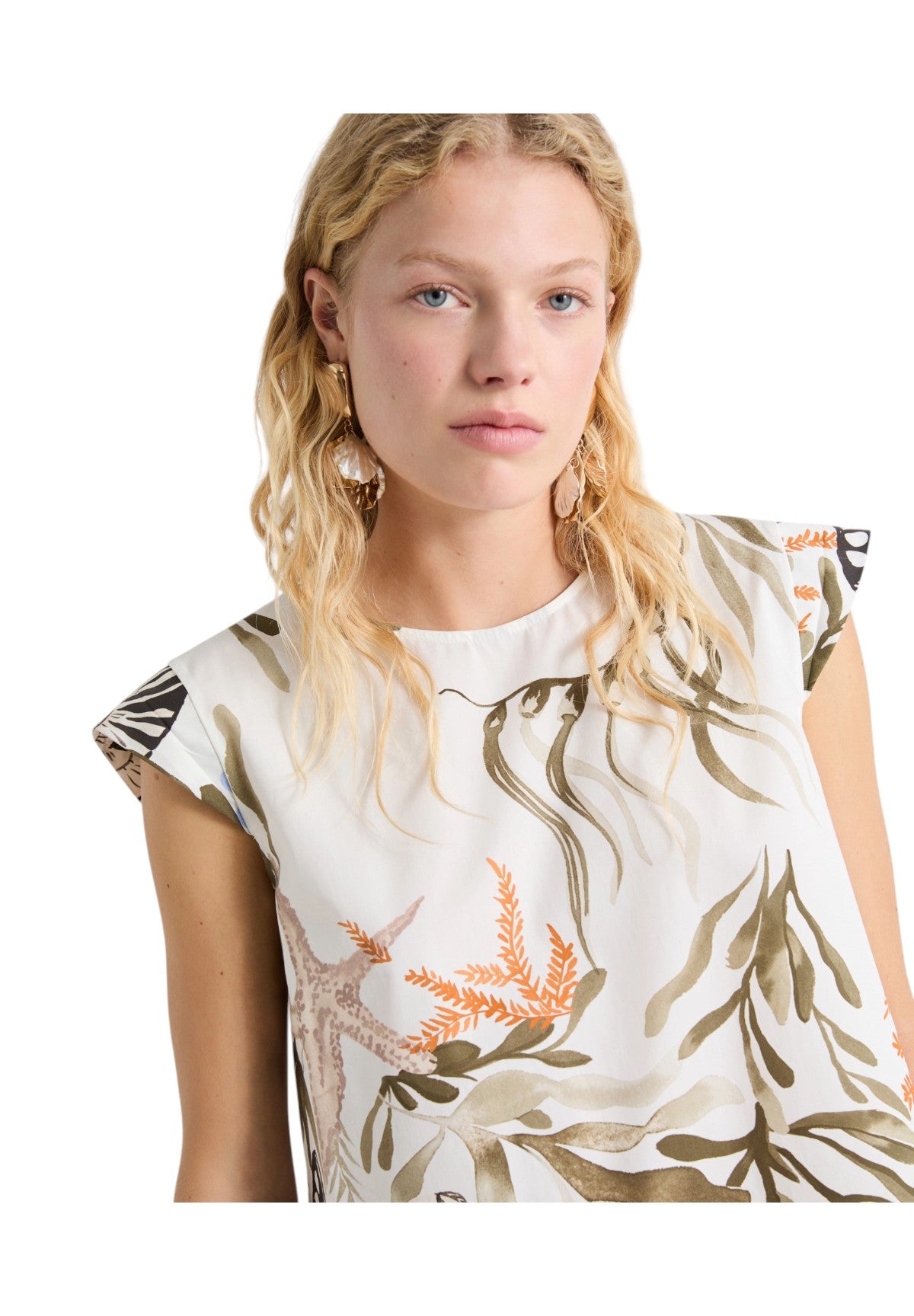 Top 2613161102200 MLLAFFINE Bianco Ottico