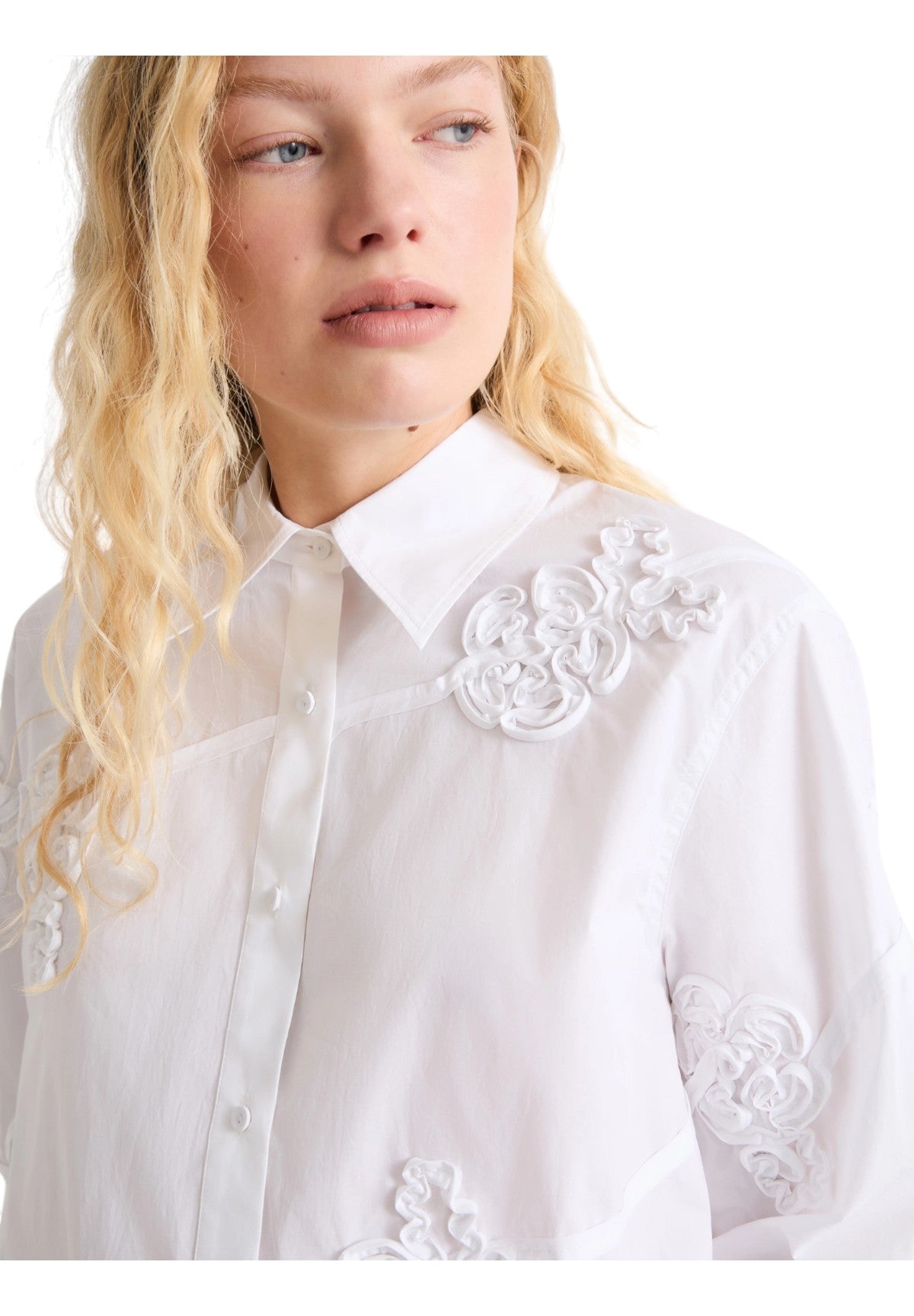 Camicia a Maniche Lunghe 2613111022200 MLLCOMUNE Bianco