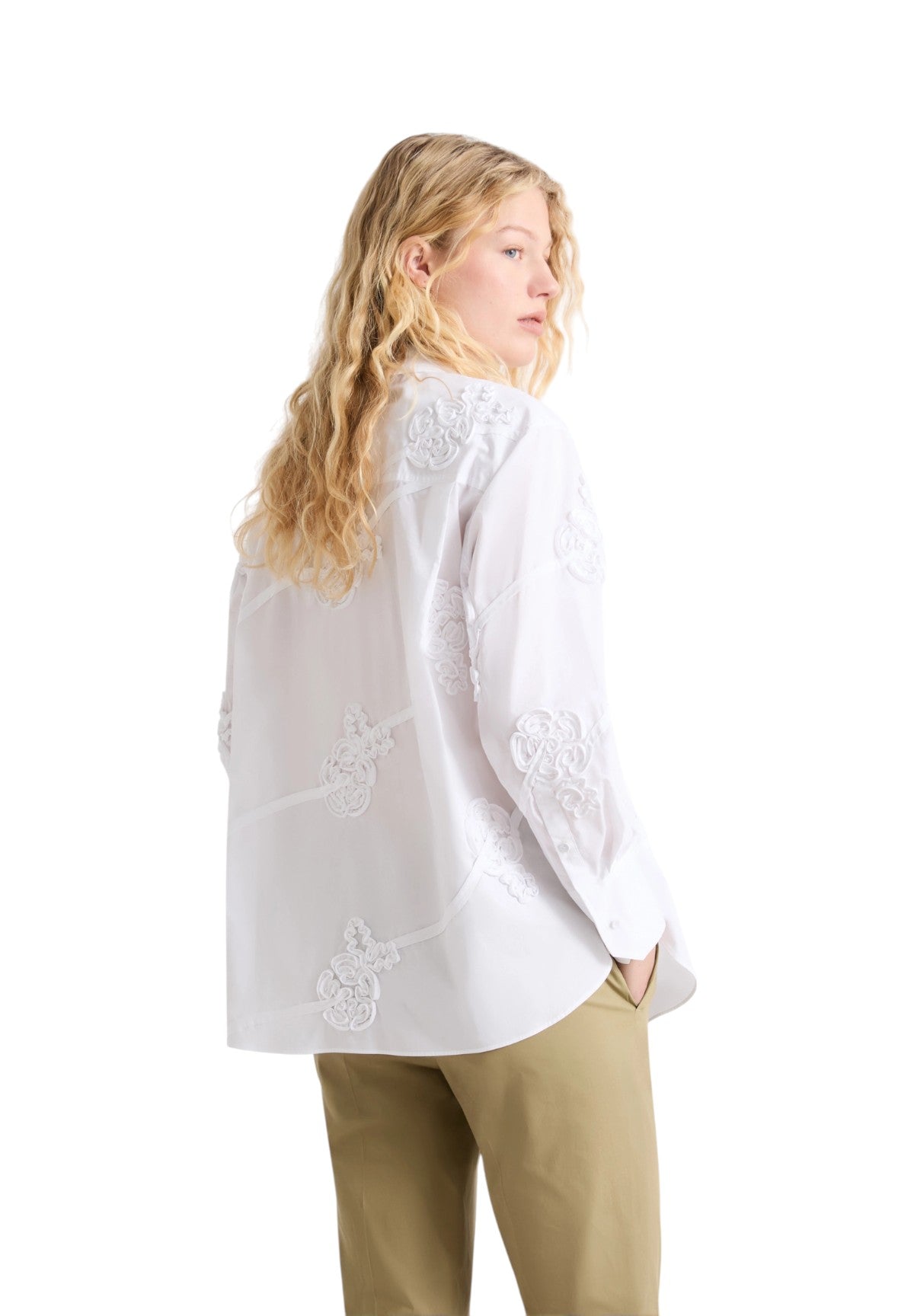 Camicia a Maniche Lunghe 2613111022200 MLLCOMUNE Bianco