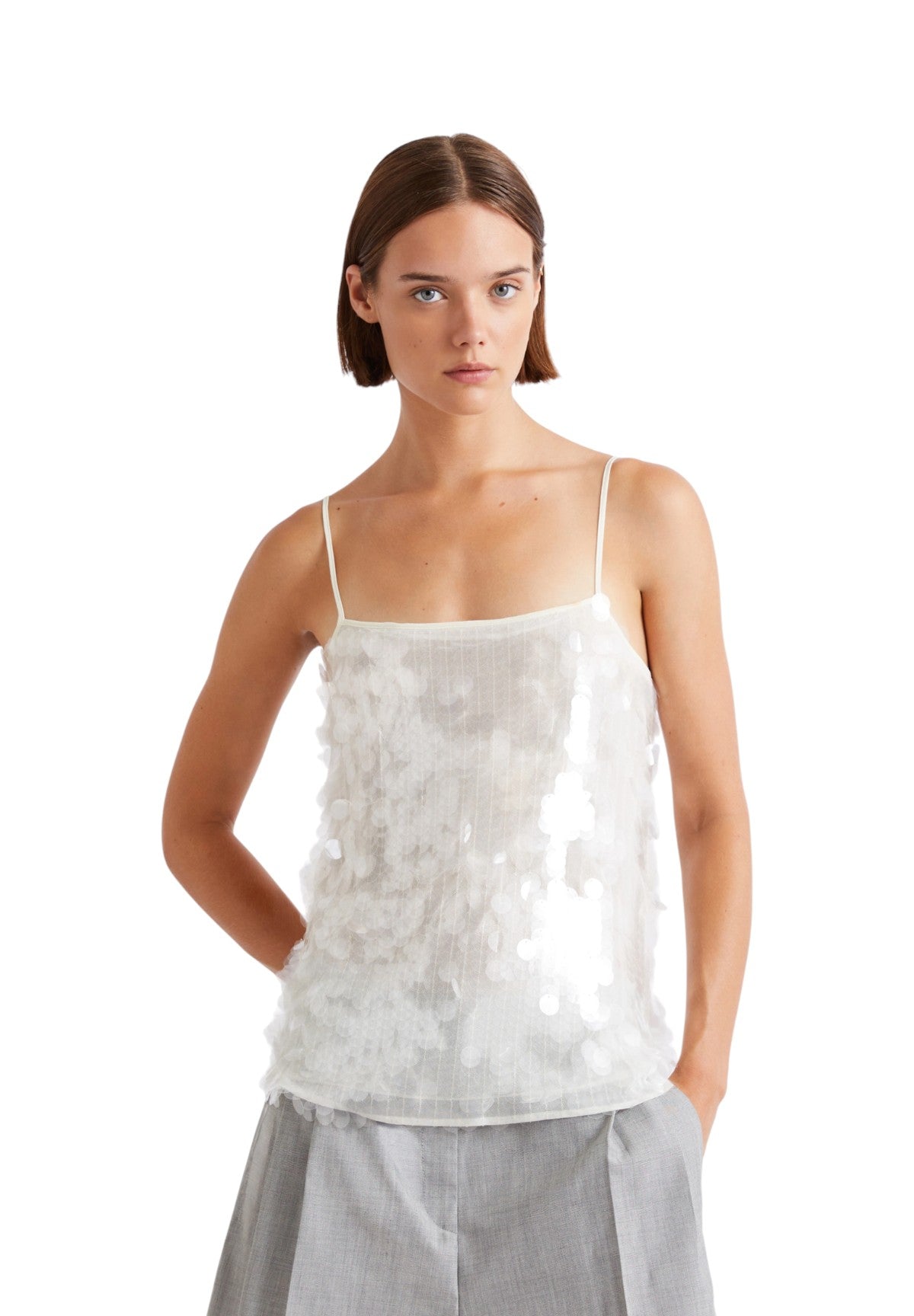 Top 2613941041200 MLLMELA Bianco