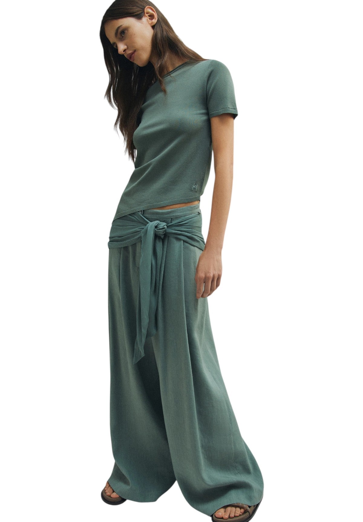 Pantaloni 2613131015200 MLMALAMARO Verde