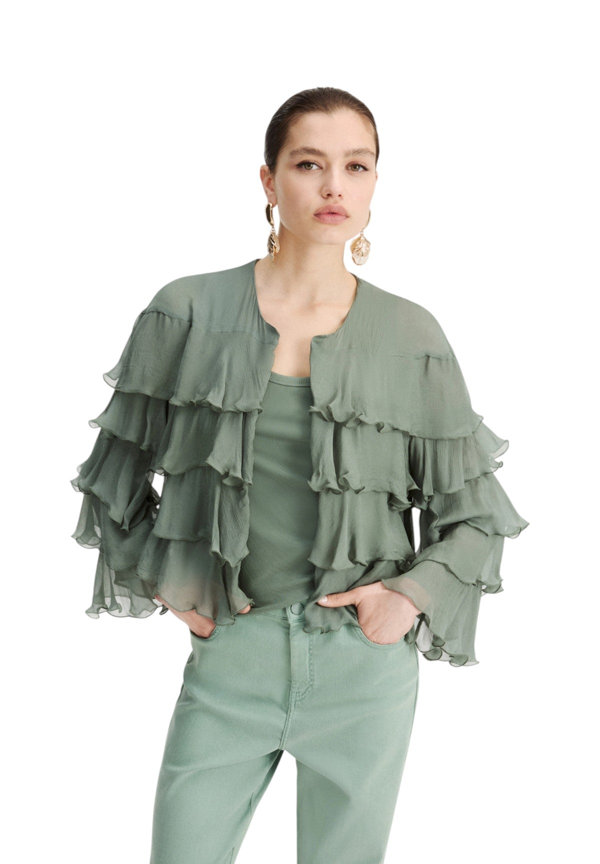 Giacca 2613041075200 MLMFAREA Verde