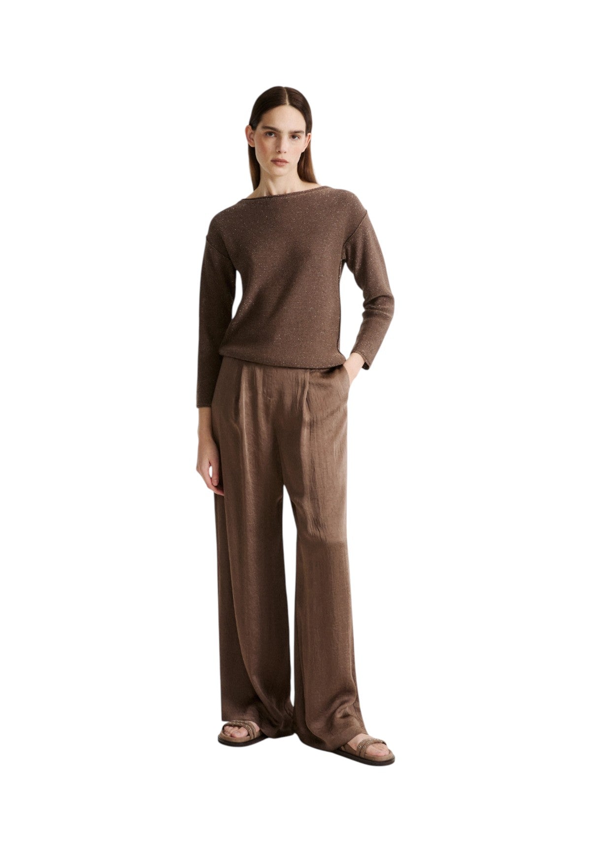 Pantaloni 2613131035200 MLMFORMATO Marrone