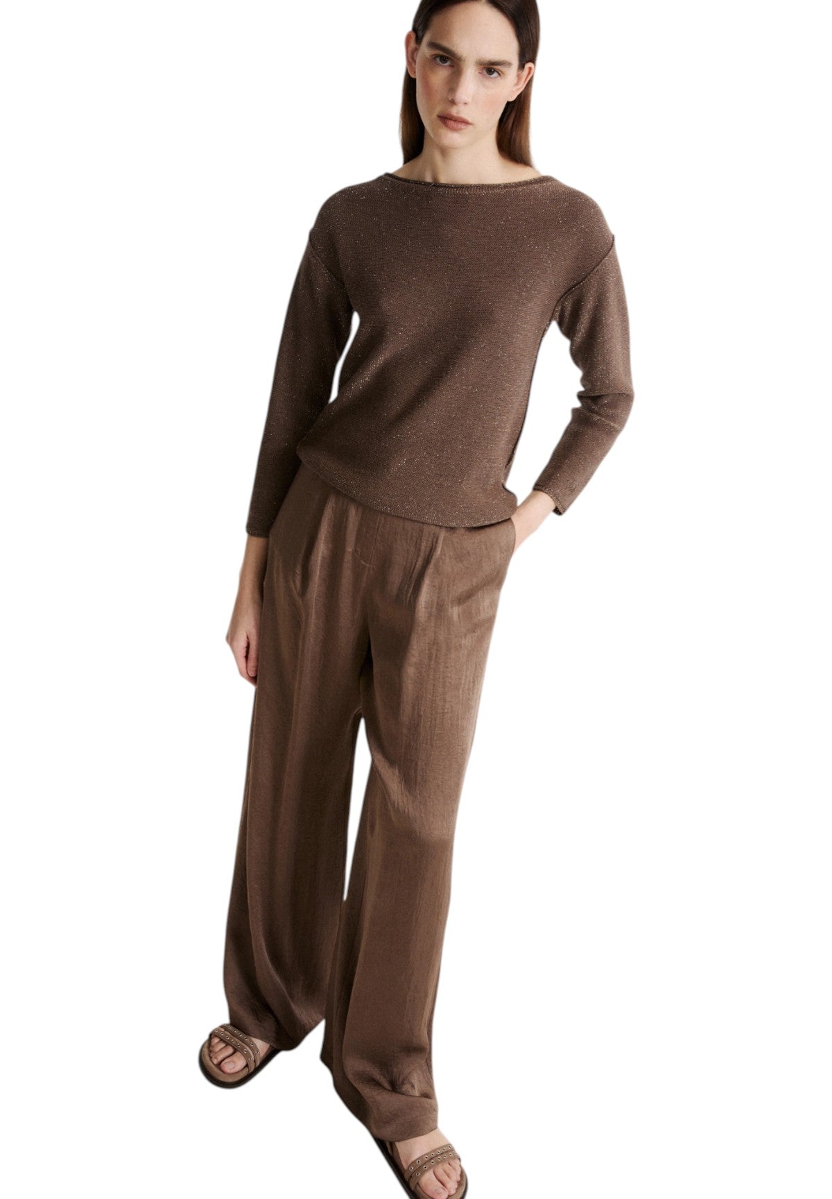 Pantaloni 2613131035200 MLMFORMATO Marrone