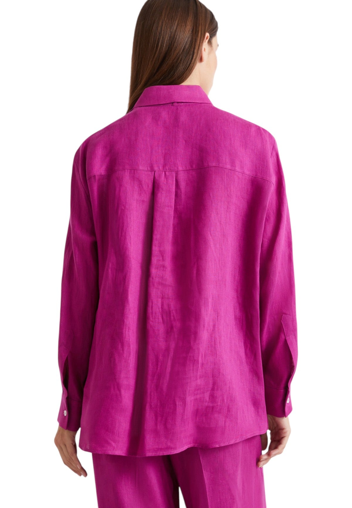 Camicia a Maniche Lunghe 2613111084200 MLSEDITORE Fuxia