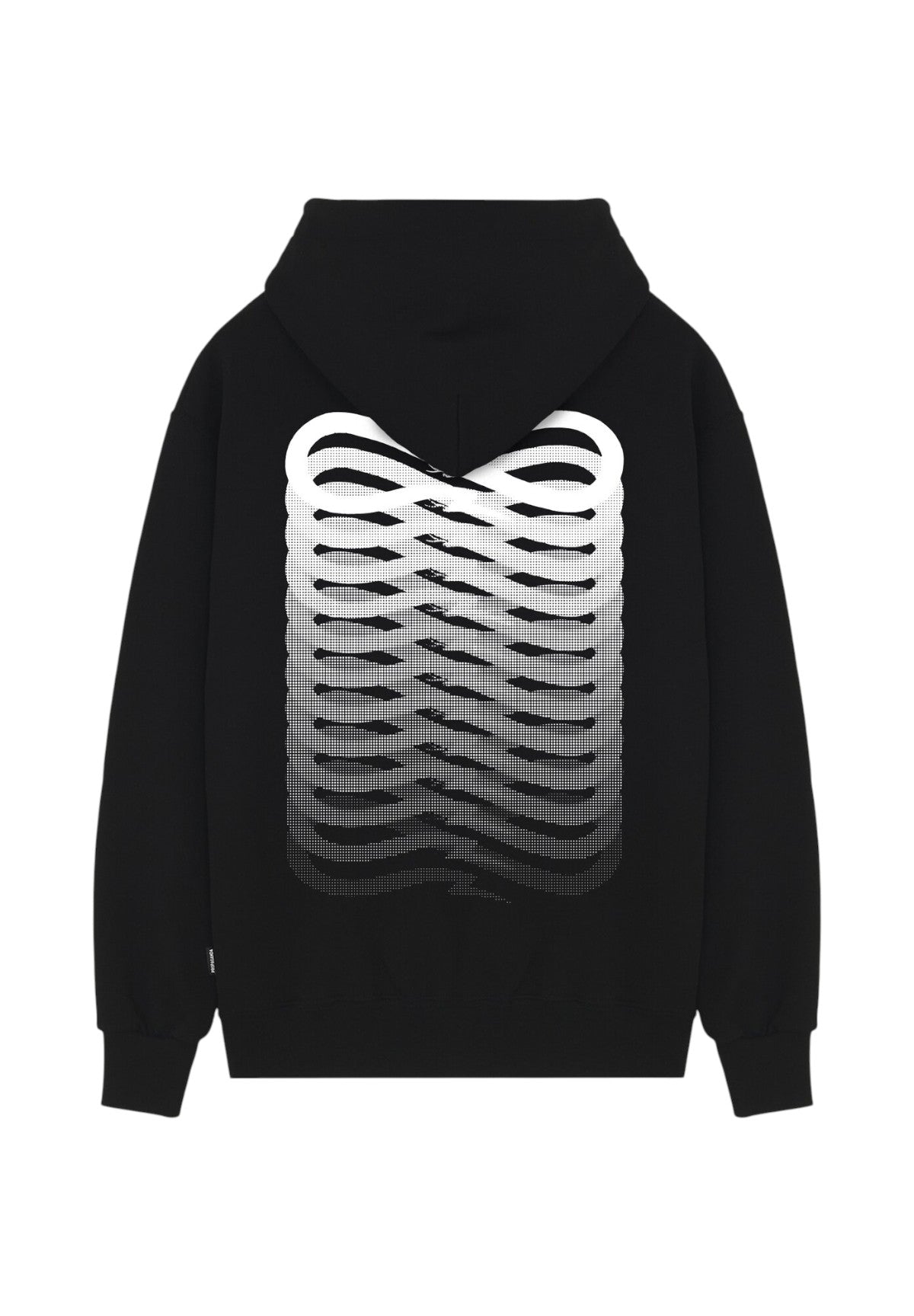 Felpa Pullover con Cappuccio 26SSPRFE540 Nero