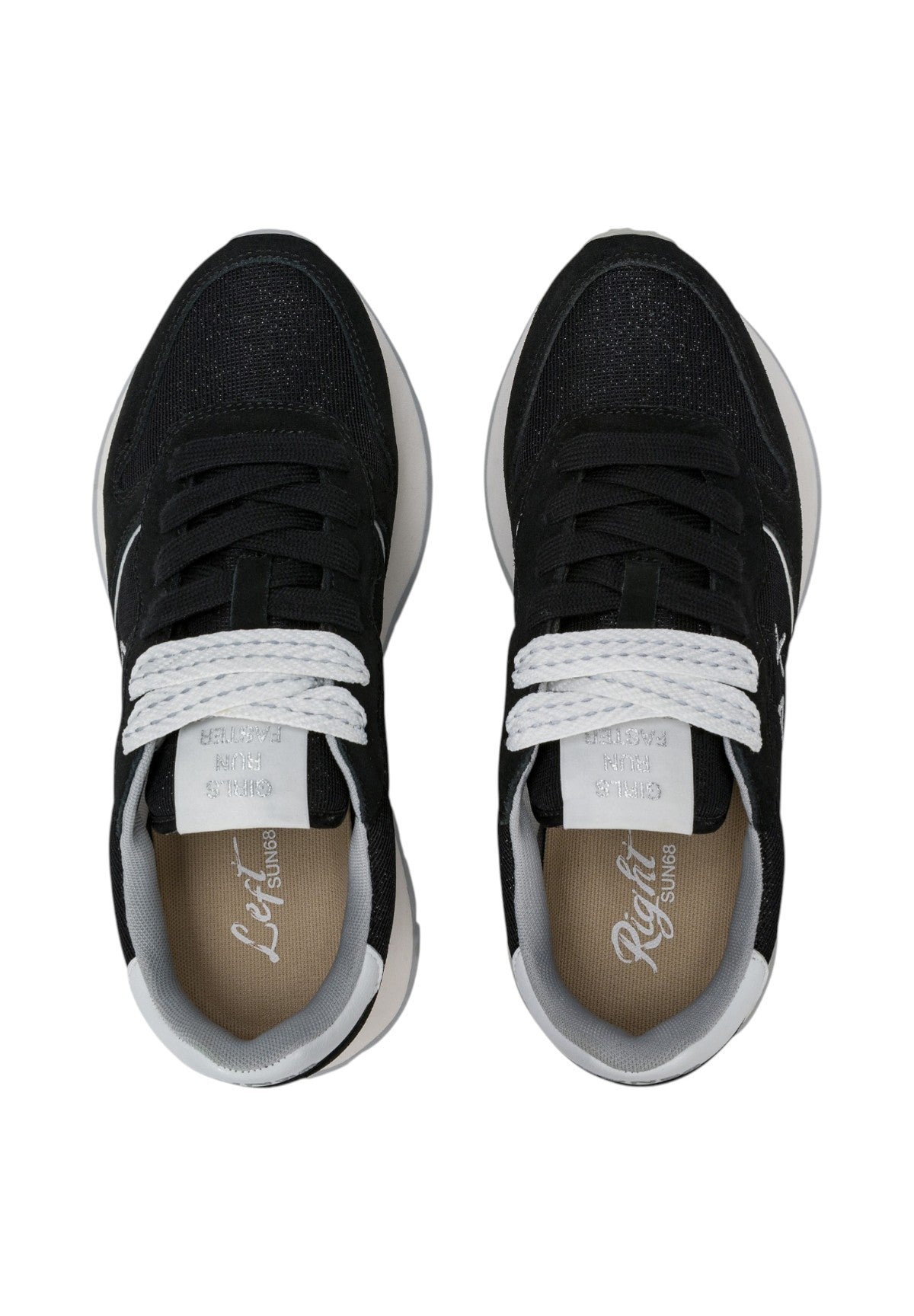 Sneakers Ally Glitter Textile Z36203 Nero