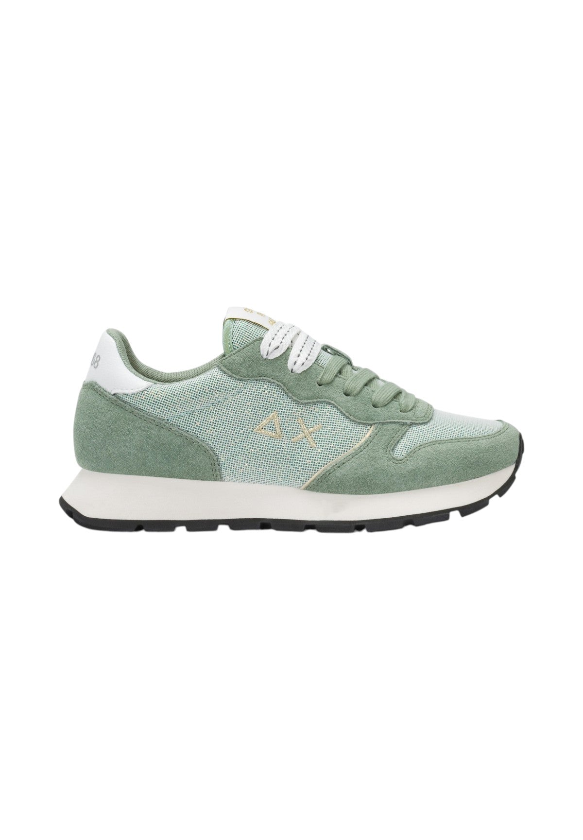 Sneakers Ally Glitter Textile Z36203 Verde salvia