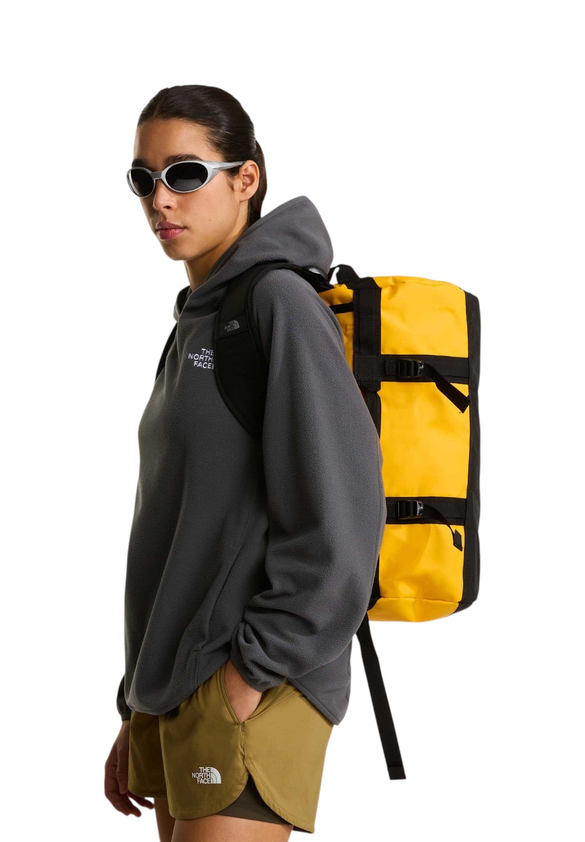 Borsone Base Camp Duffel - Xs NF0A52SS Summit Gold, Tnf Black