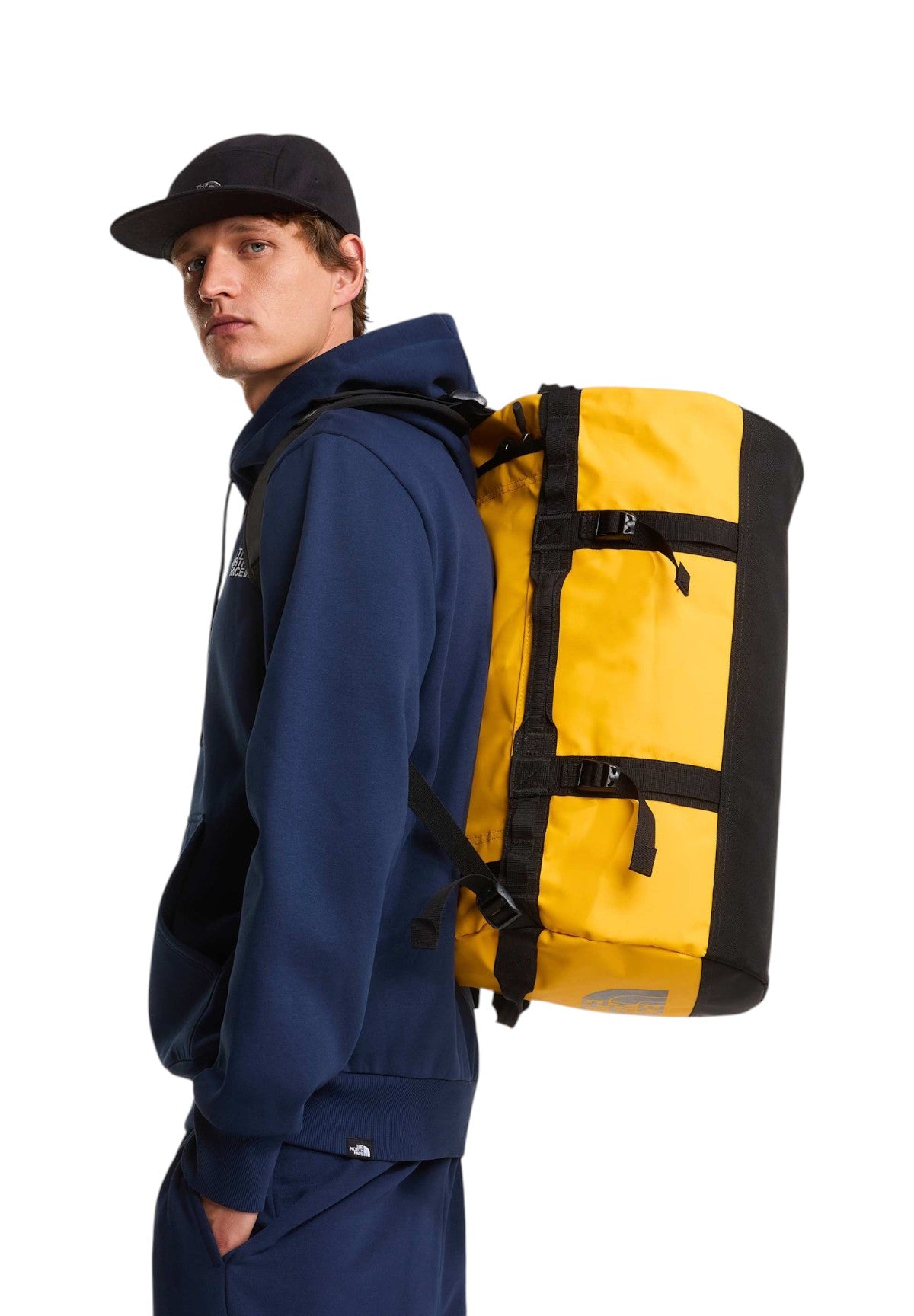 Borsone Base Camp Duffel - S NF0A52ST Summit Gold, Tnf Black