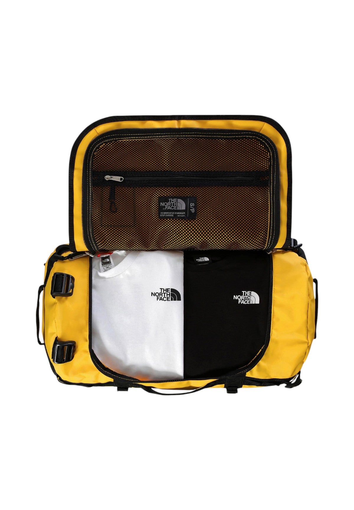 Borsone Base Camp Duffel - S NF0A52ST Summit Gold, Tnf Black