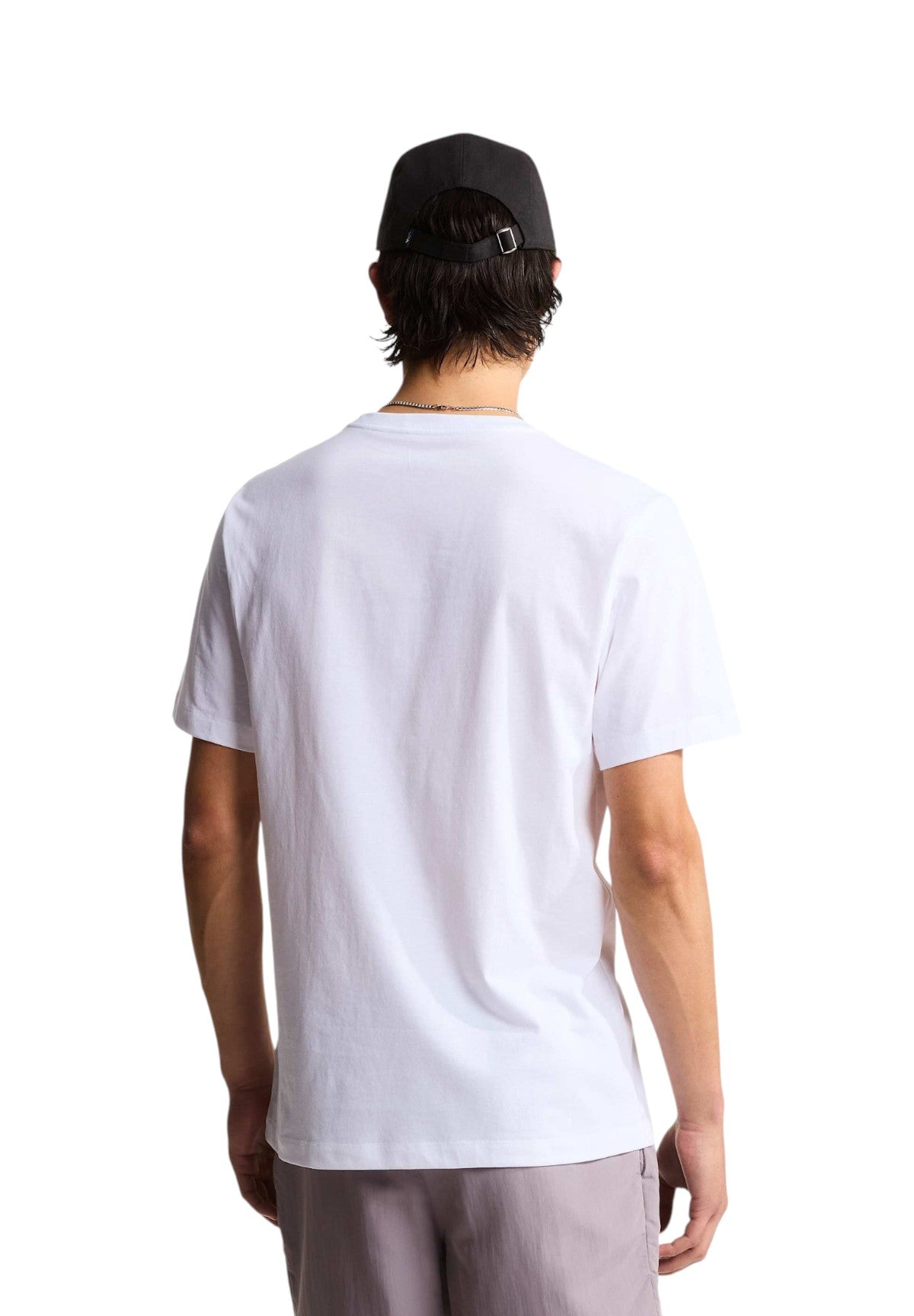 T-shirt a Maniche Corte Mevolution Simple Dome Regular Short Sl NF0A8CZ2 Tnf White