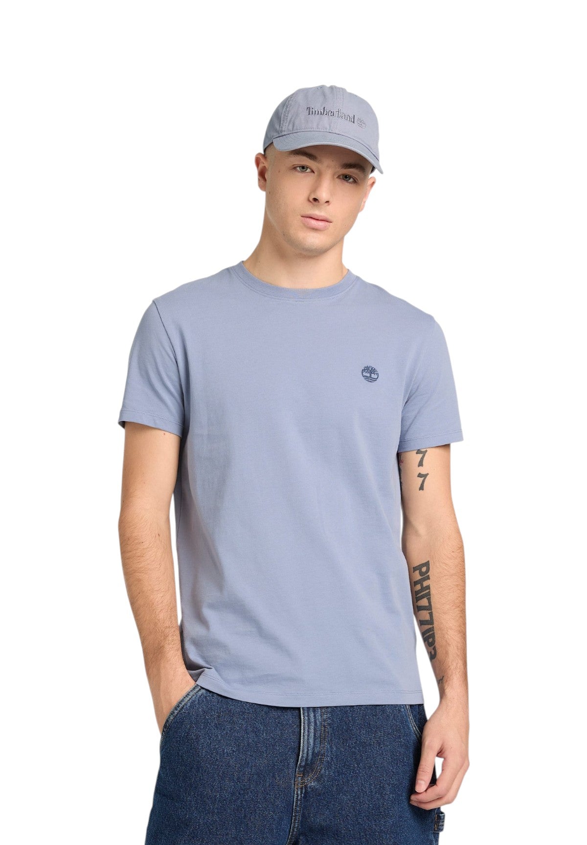 T-shirt a Maniche Corte Dunstan River TB0A2BPR Stone Wash