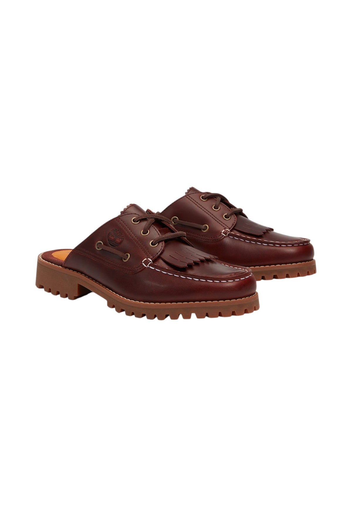 Sandali Timberland Authentic Mule TB0A4198 Burgundy Full Grain