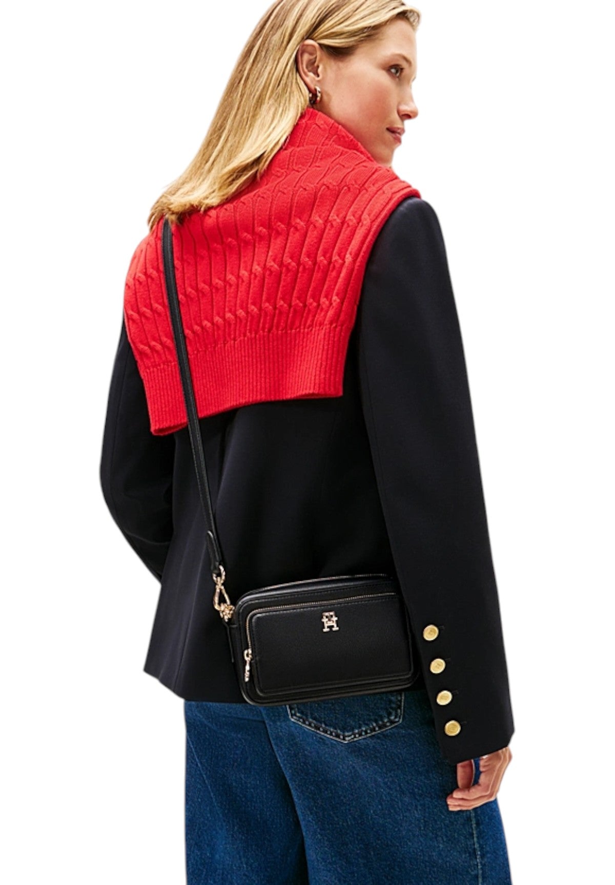 Borsa a Tracolla AW0AW18120 Black