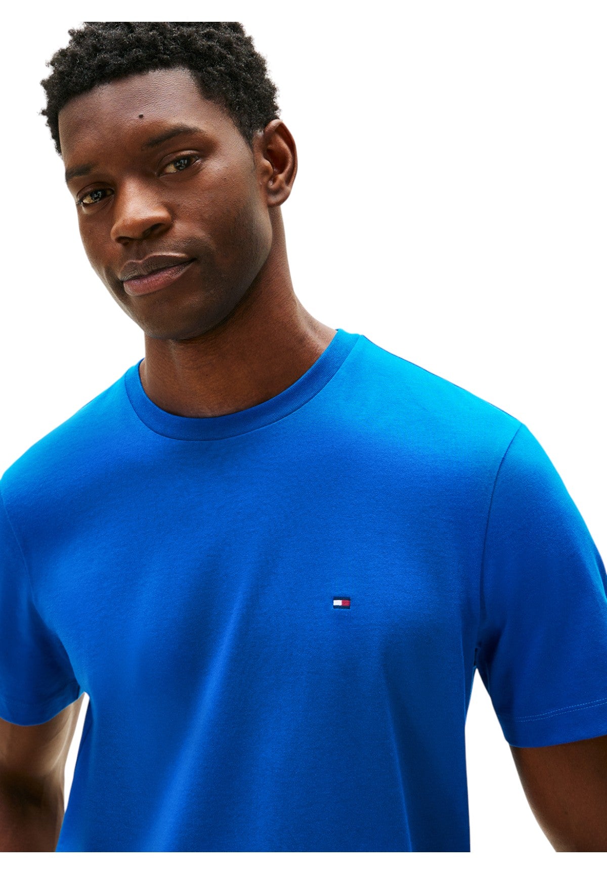 T-shirt a Maniche Corte Ess Seasonal Reg Fit MW0MW39995 Vibrant Indigo