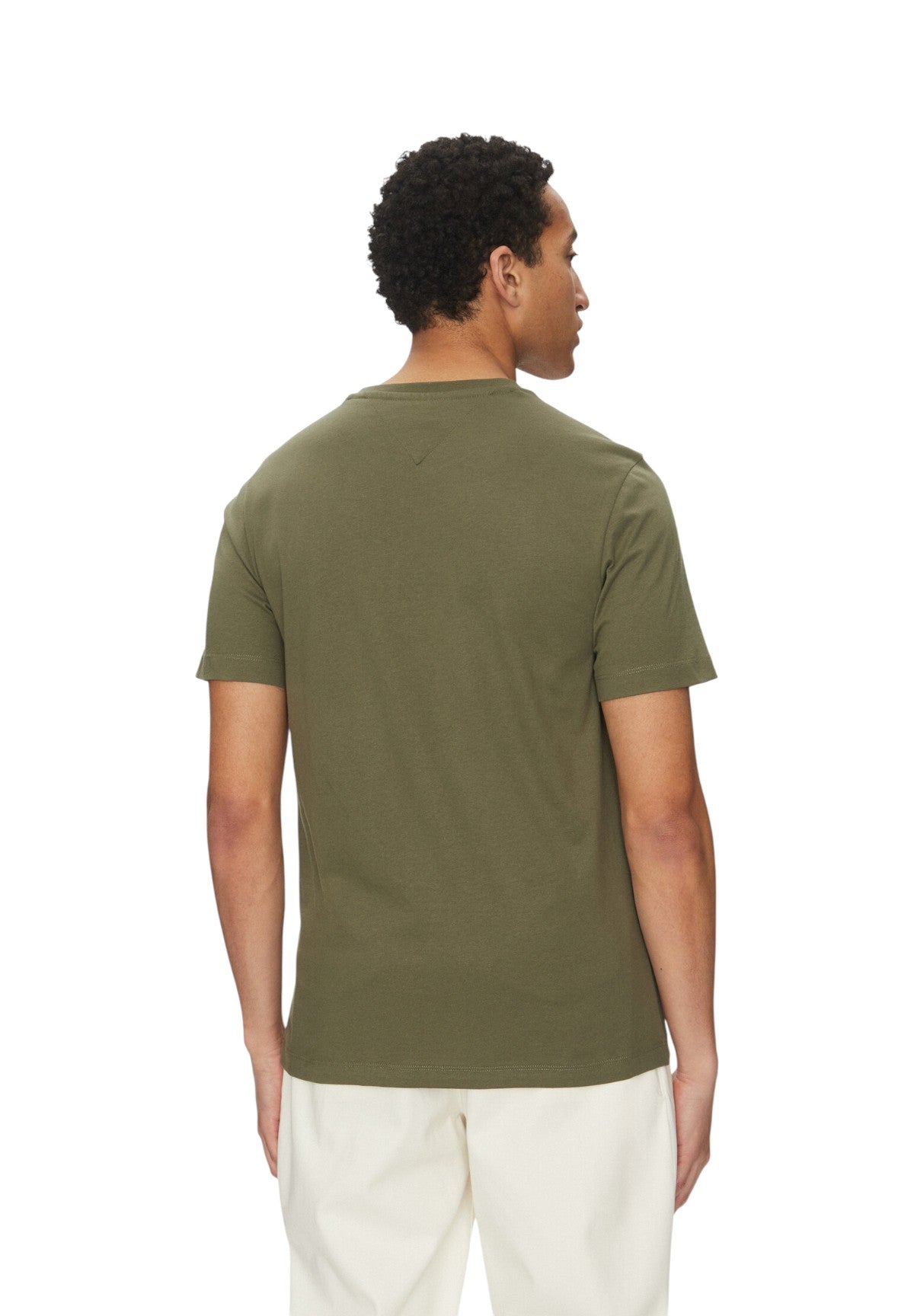 T-shirt a Maniche Corte Ess Seasonal Reg Fit MW0MW39995 Battle Green