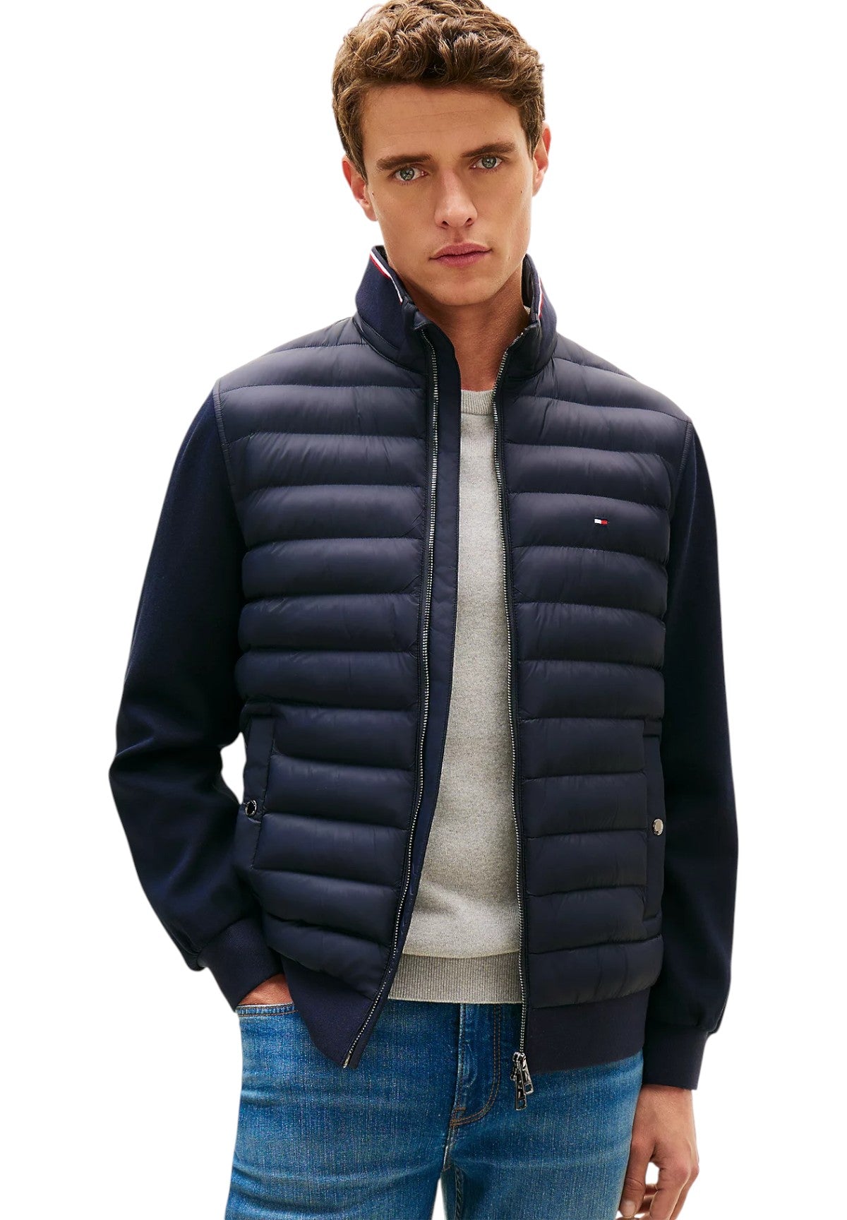 Giubbino Mix Media Ess Rwb St MW0MW41329 Desert Sky