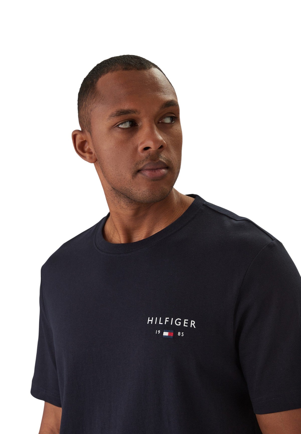 T-shirt a Maniche Corte Brand Love Small Hil MW0MW41456 Desert Sky