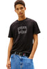 Tommy Jeans T-shirt a Maniche Corte Tjm Reg Center Flag DM0DM22317 Black