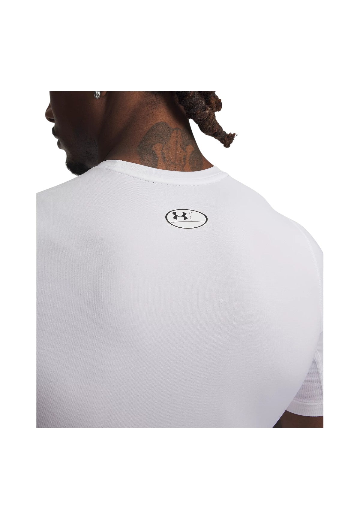 T-shirt a Maniche Corte Hg Armour Comp Ss 1361518 White