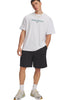 Under Armour Bermuda in Felpa Rival Lw Shorts 6009345 Black