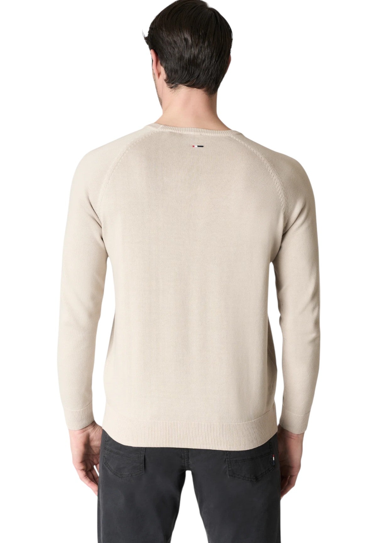 Maglione Girocollo Lin US43173008 Beige