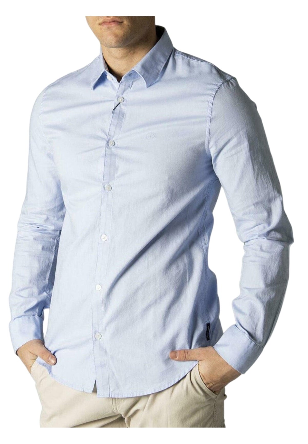 Camicia* 8NZCGB Light blue Oxford, 7b