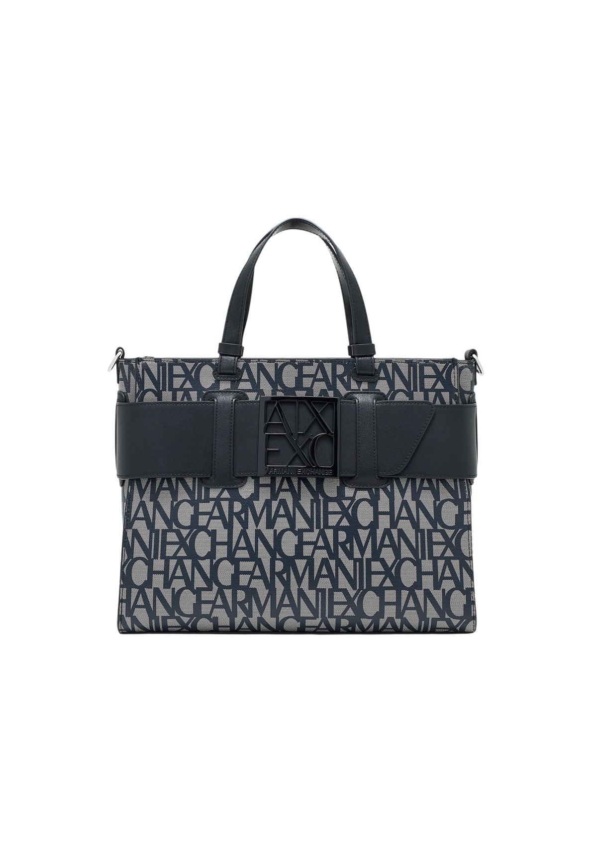 Borsa Shopper 942689 Beige, Nero