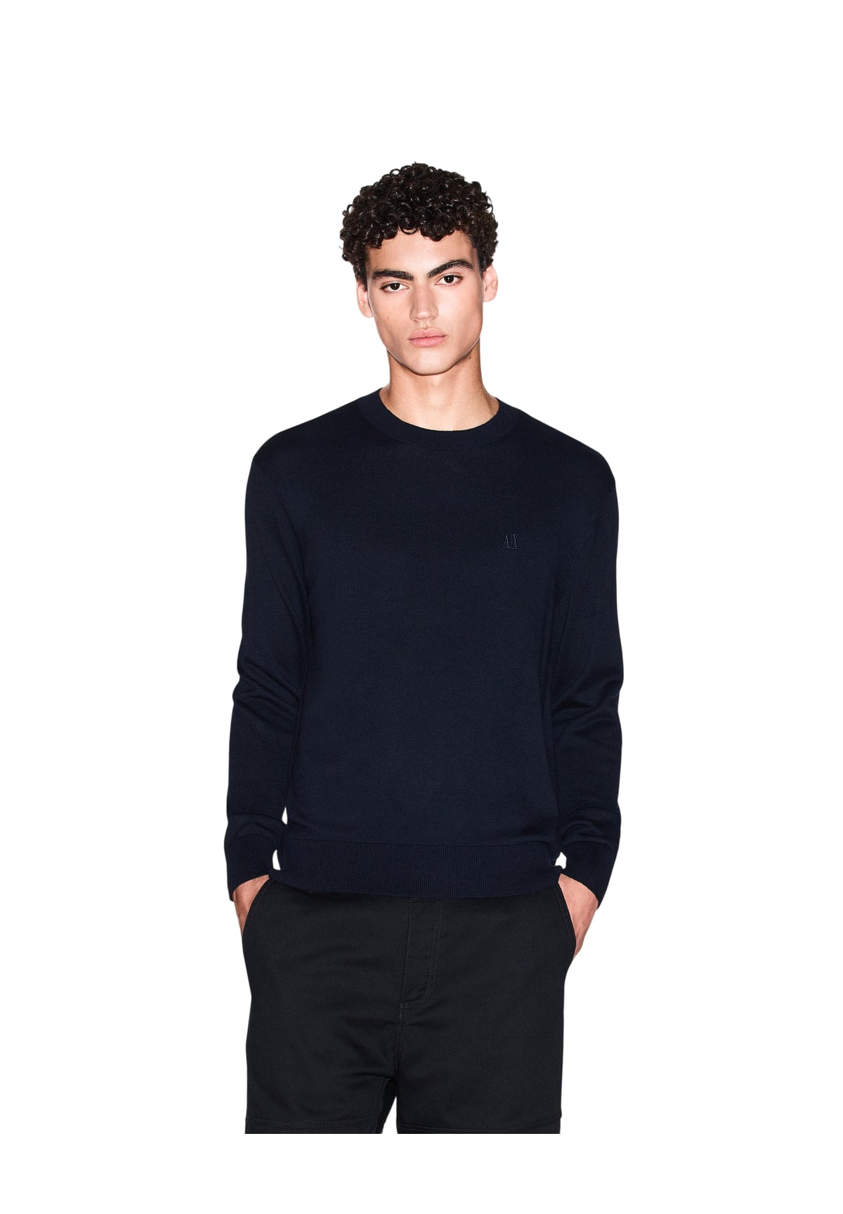 Maglione Girocollo XM000338 Deep Navy