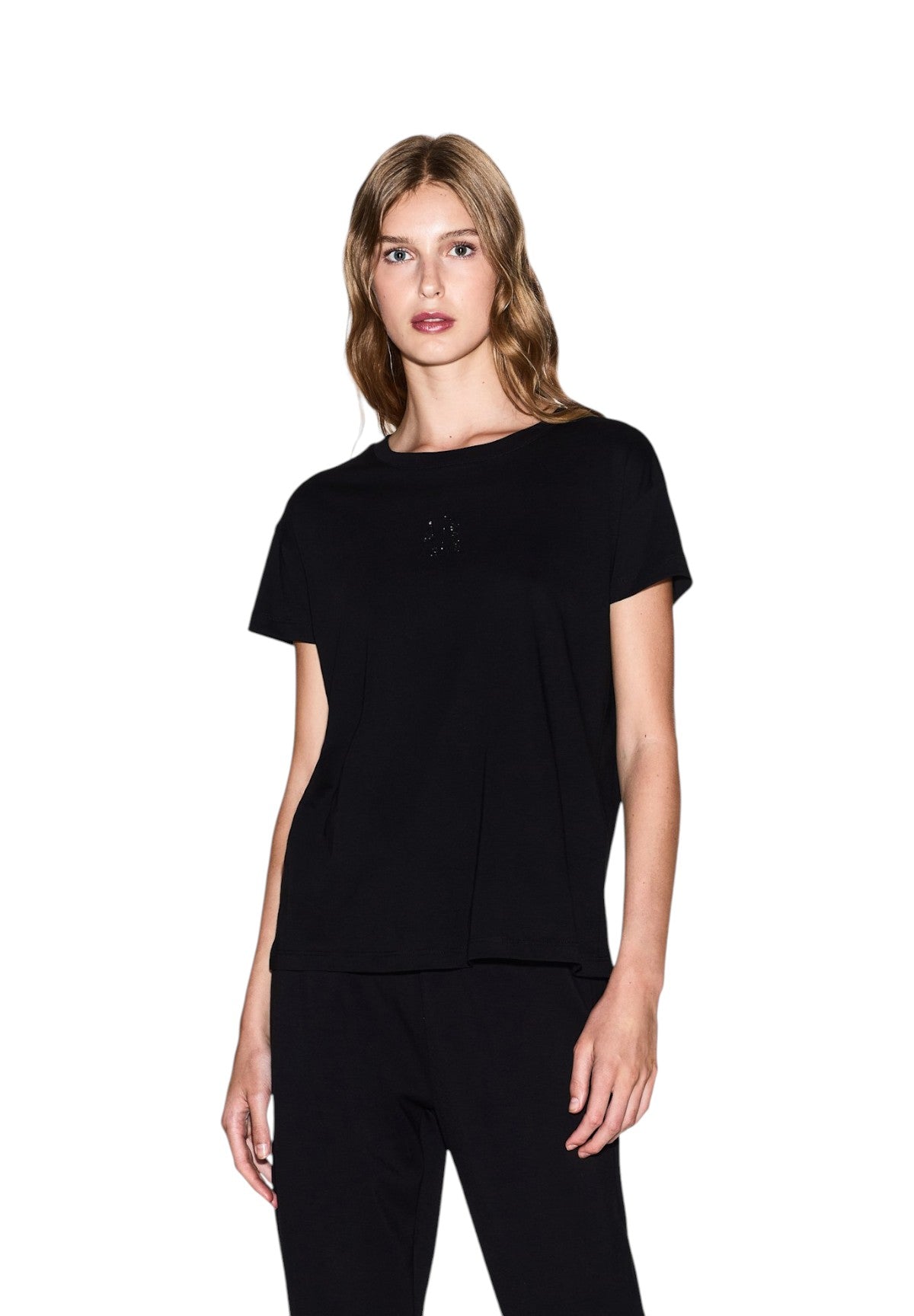 T-shirt a Maniche Corte XW000830 Black