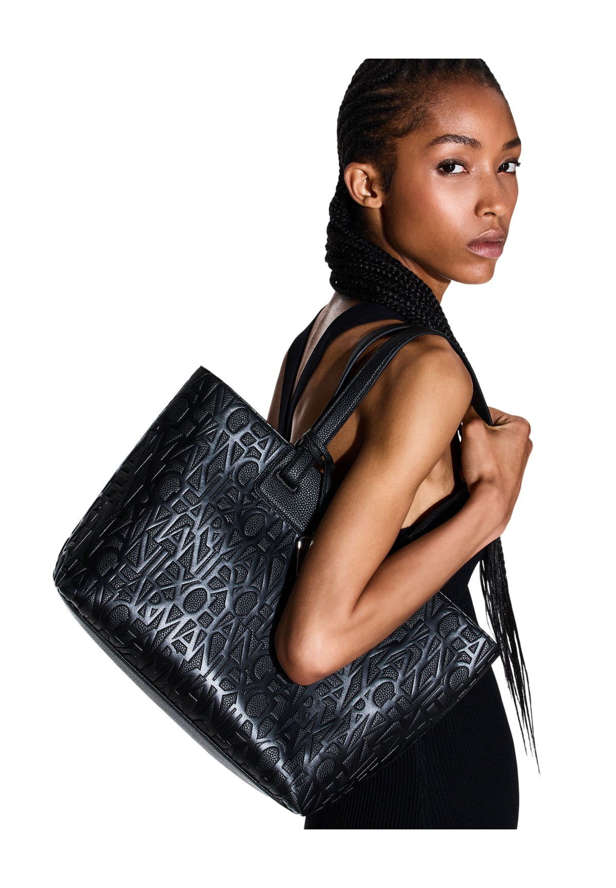 Borsa Shopper XW001481 Black