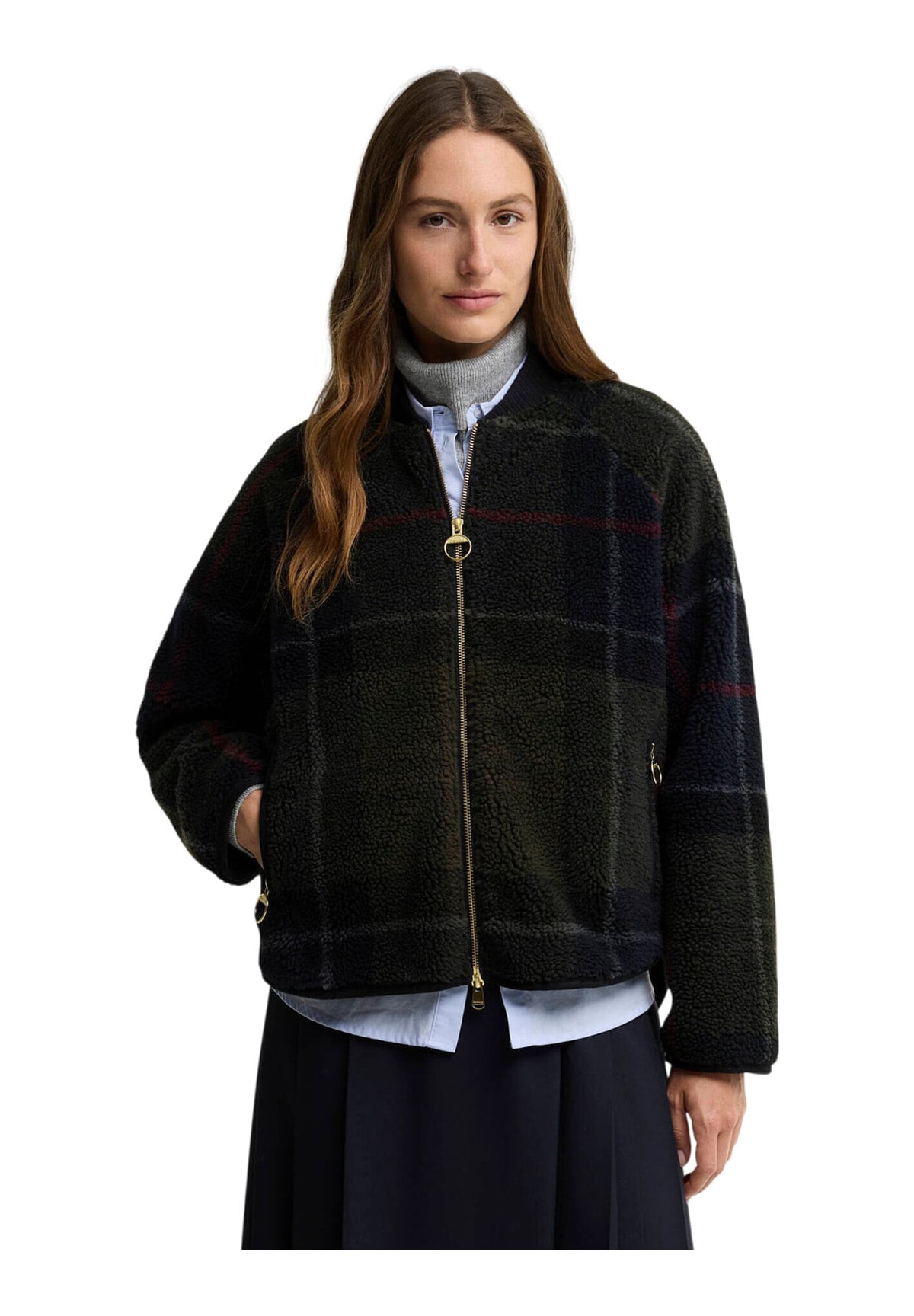 Felpa* Kirklees Fleece LFL0090 Shadow Classic Tartan