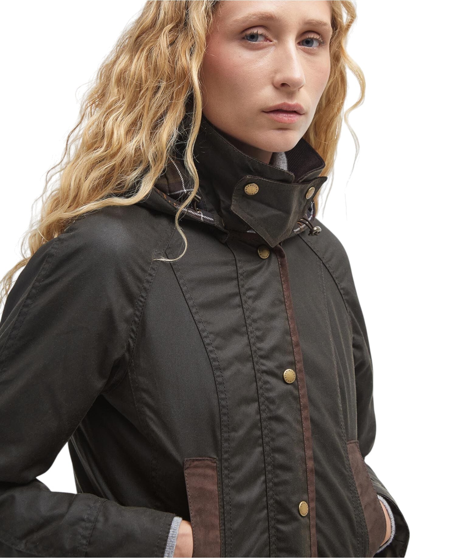 Giubbotto Bower Wax Jacket LWX0534 Olive, classic
