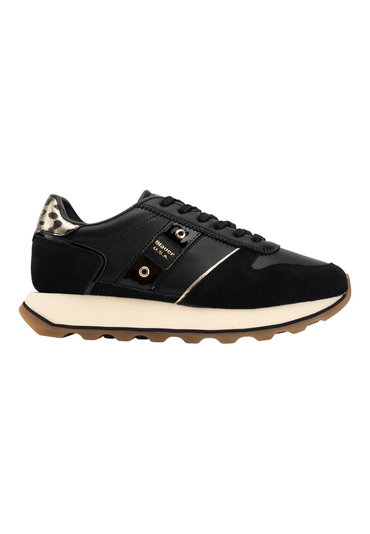Sneakers F6MILLS01/LEL Black, Leopard