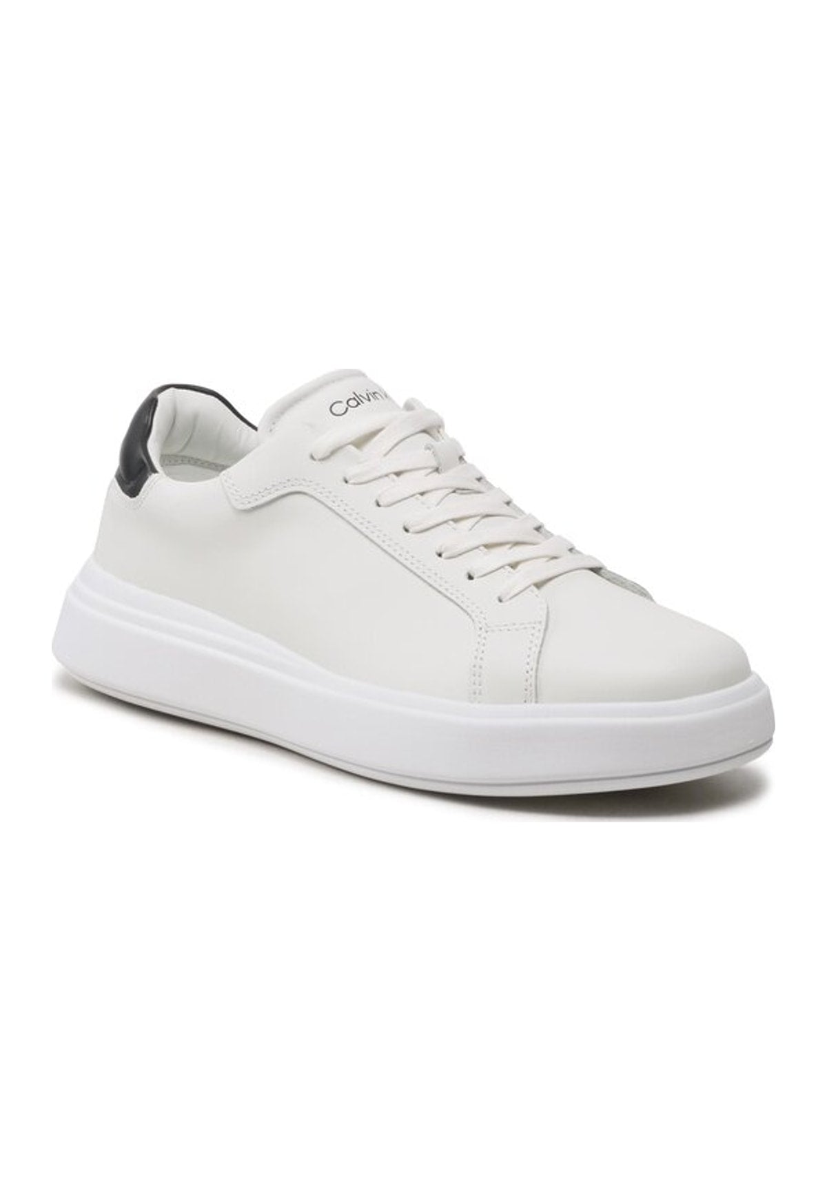 Sneakers Low Top Lace Up Lth HM0HM01016 White, black