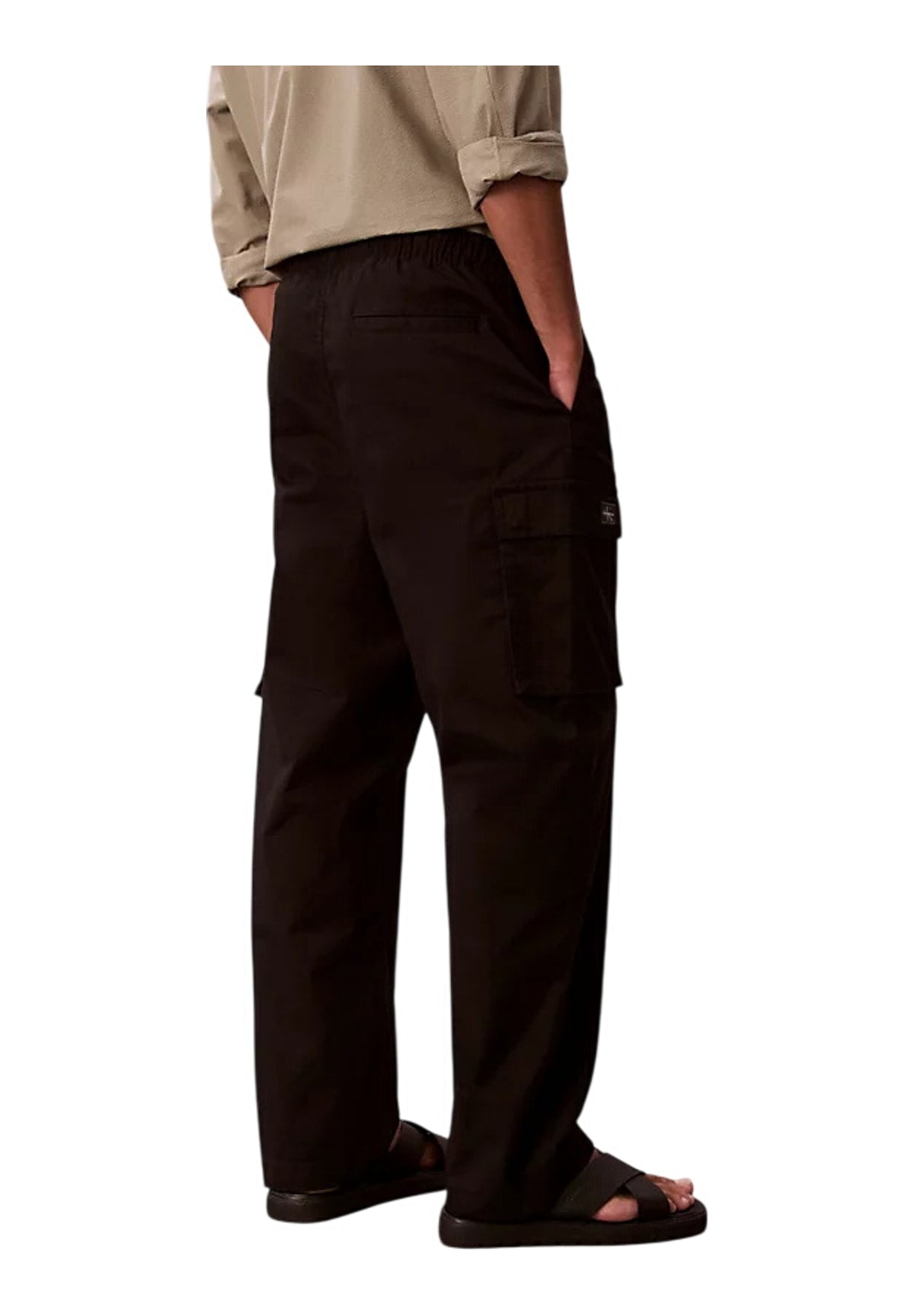 Pantaloni Chino Rlxd Straight Comfor LV040EM616 Black